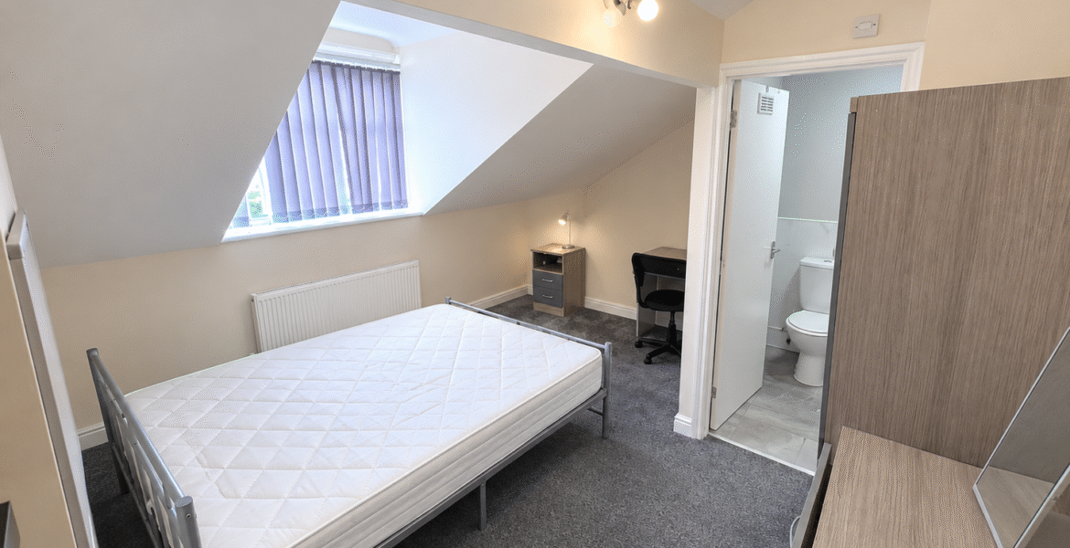 Minimalist Attic Bedroom with En-Suite