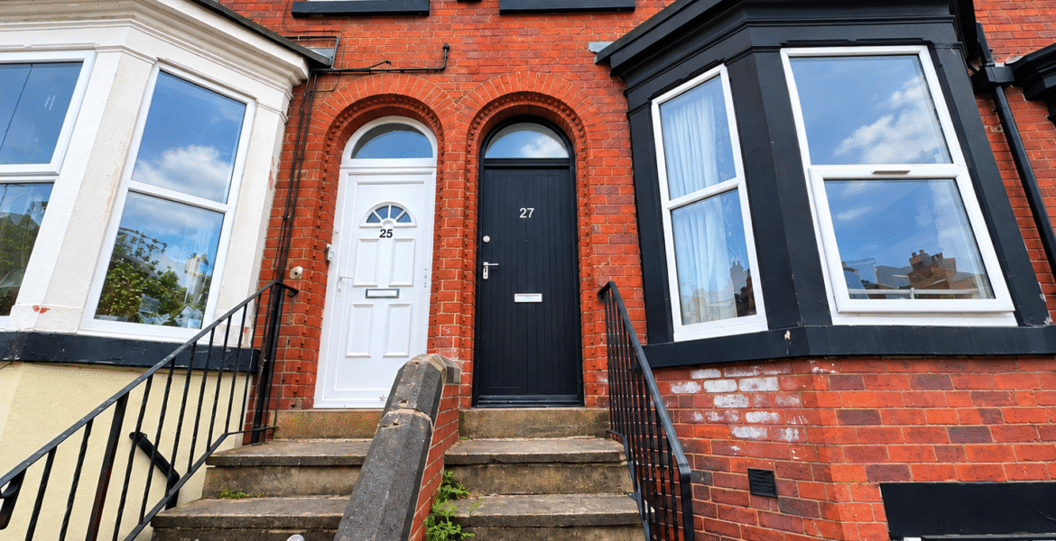 Red Brick Townhouse Entrance, Number 27