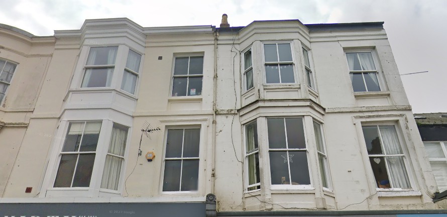 top roof guttering google maps